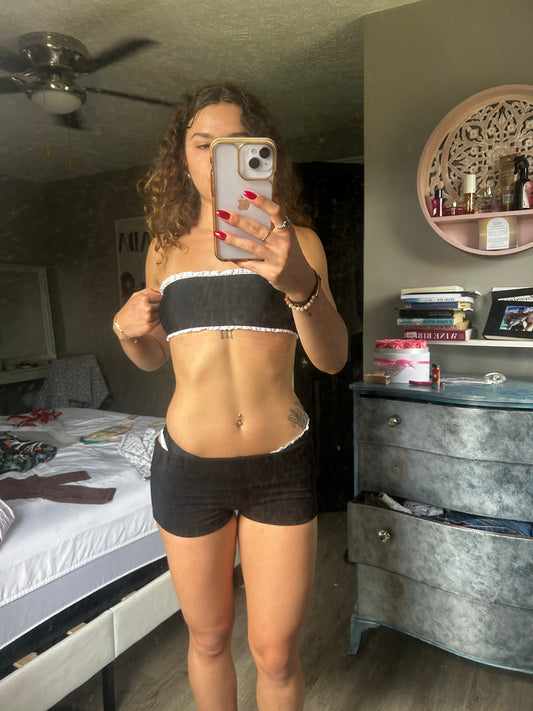 Black Micro Shorts